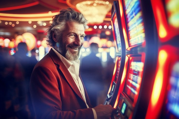 Pengguna melihat informasi VIP di layar ponsel